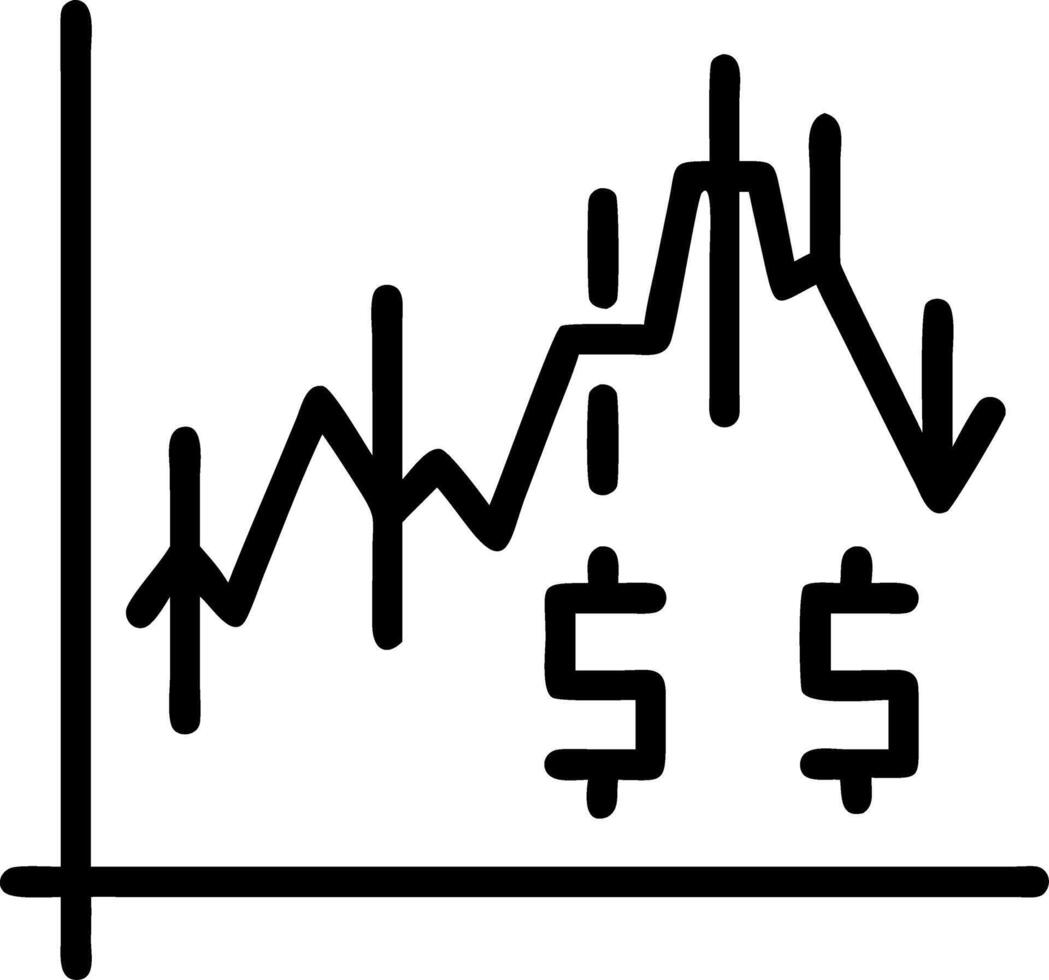 Financial data analysis graph displaying forex and stock charts with to trading background vector