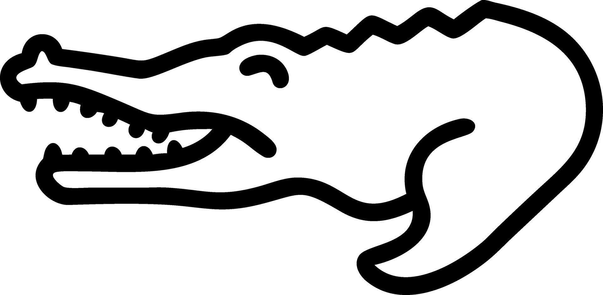 Fierce alligator snap silhouette designed for intimidating sports team logos perfect for wrestling team apparel and branding vector
