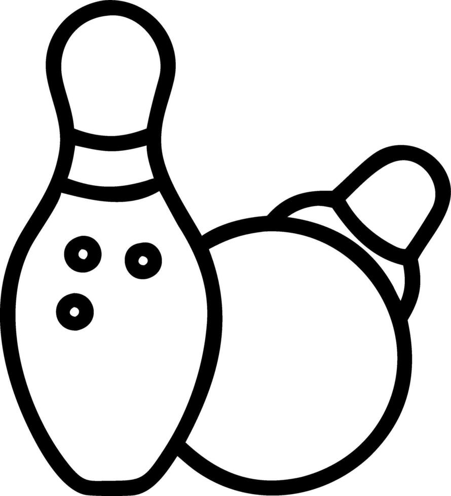 festive bowling scene featuring decorated pin wearing Santa hat and shiny red ball set against glowing lights vector