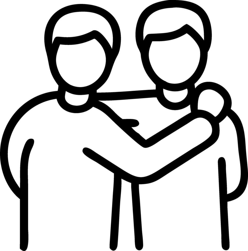 Fathers and sons sharing hugs and cheers at home celebrating Fathers Day with joyful family bonding and love vector