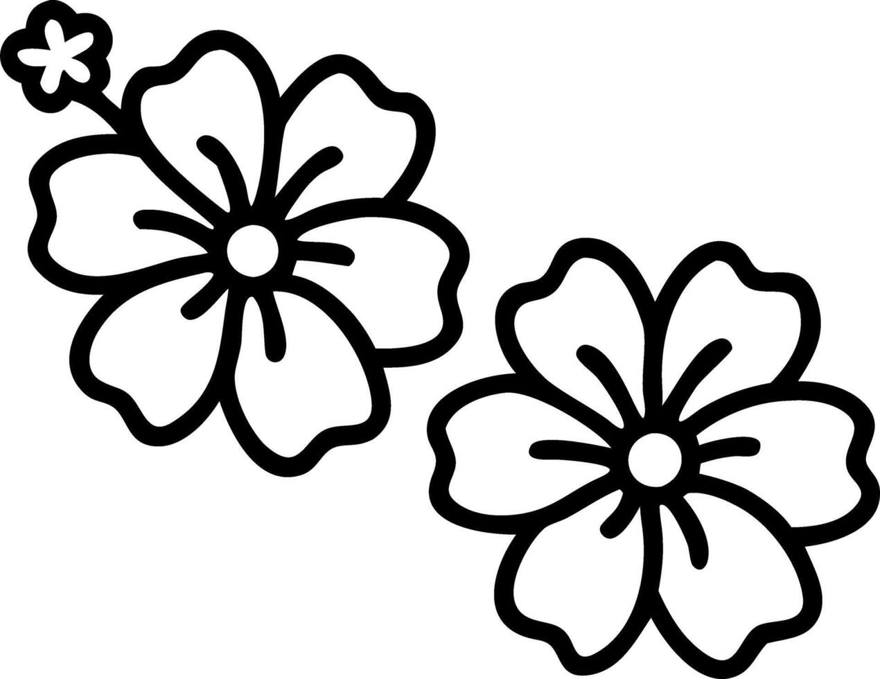 Farmhouse hibiscus seamless tile pattern with vintage hibiscus and warm brown accents on white background ideal for cozy kitchens vector