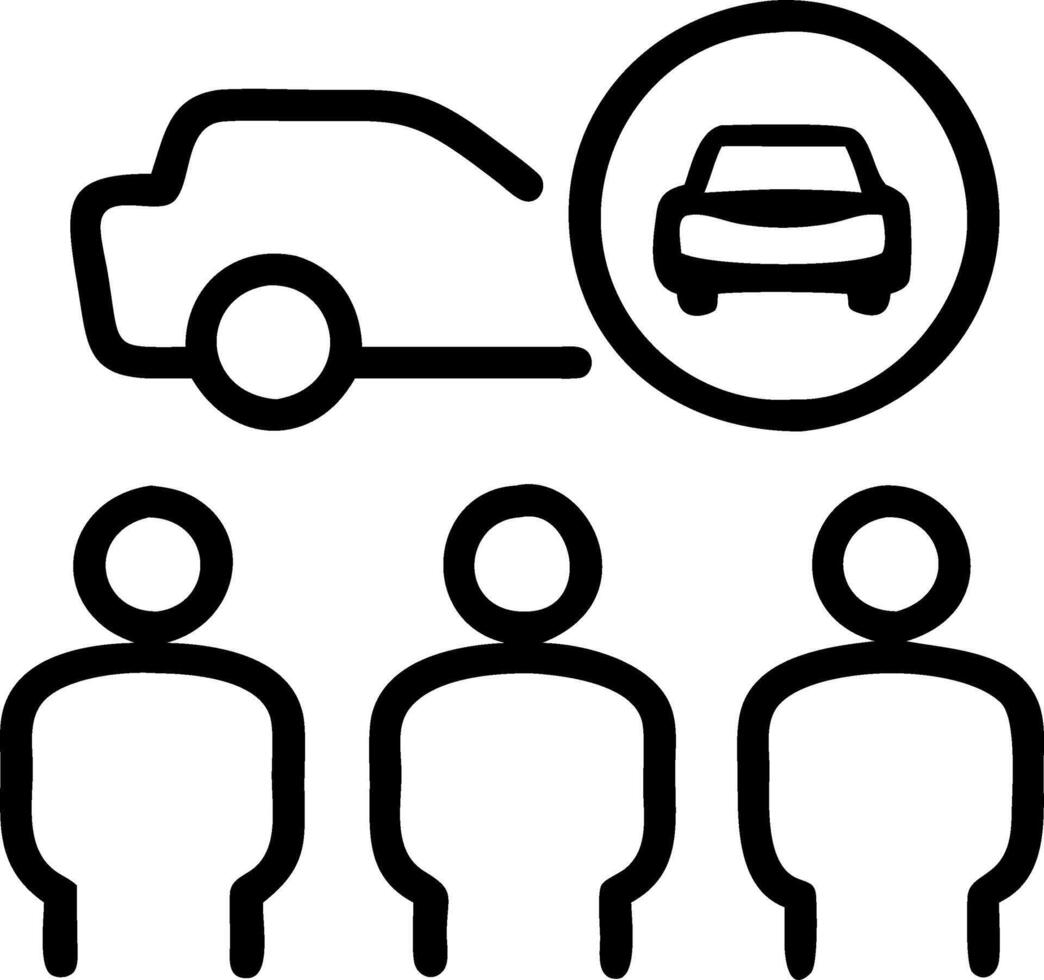 Employees or customers viewing tires at auto garage buying auto parts getting vehicle inspection services selecting new tires for cars Set 2 vector