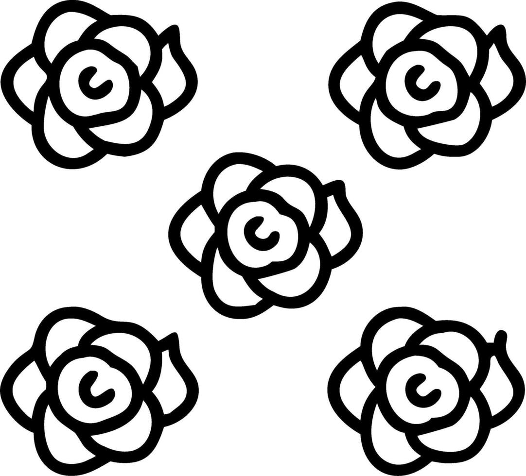Elegant rose seamless tile pattern with detailed red roses on to pure white background ideal for luxurious living rooms vector
