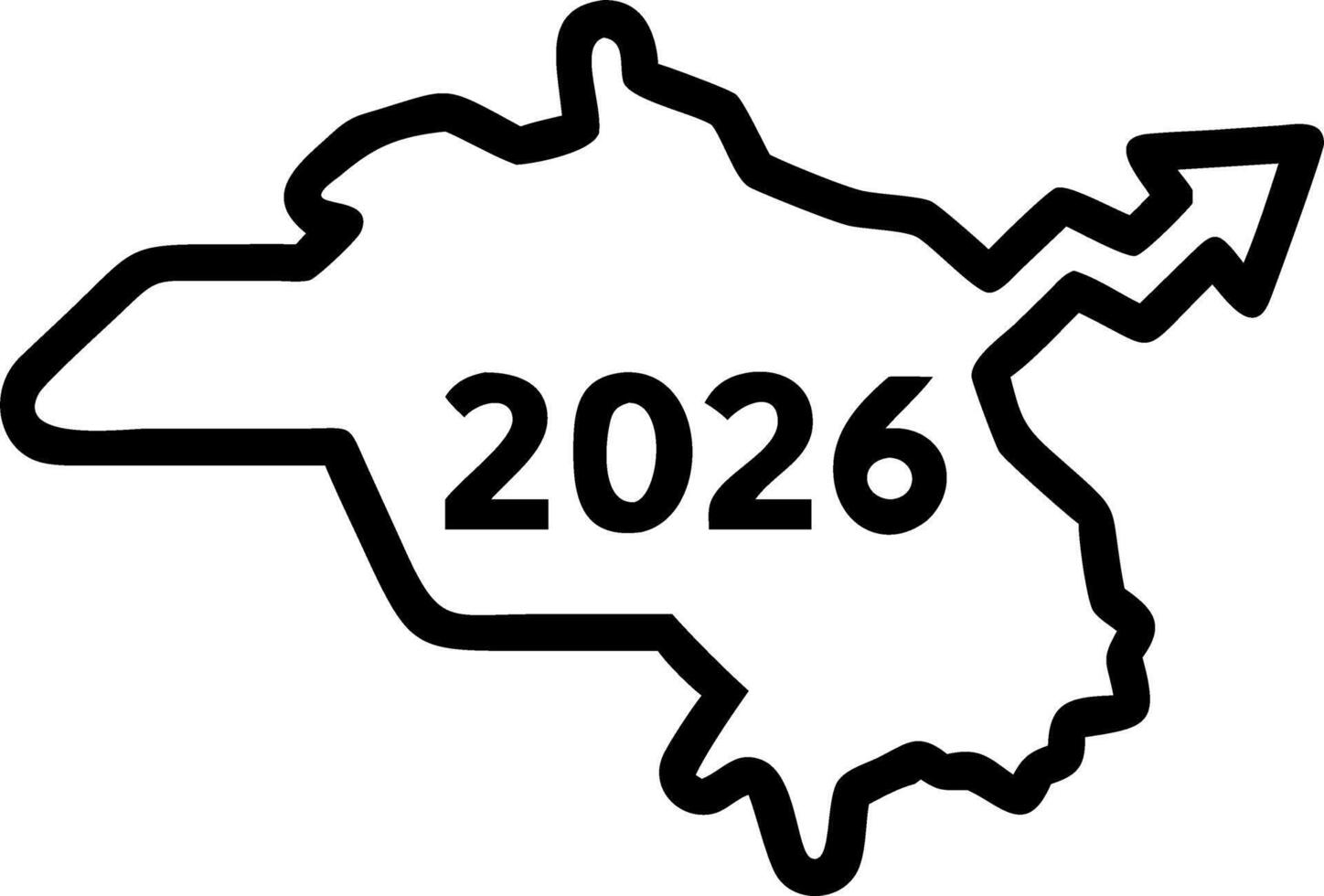 Economic crisis of 2026 affecting all spheres caused by Russias invasion of Ukraine resulting in terrible crisis vector