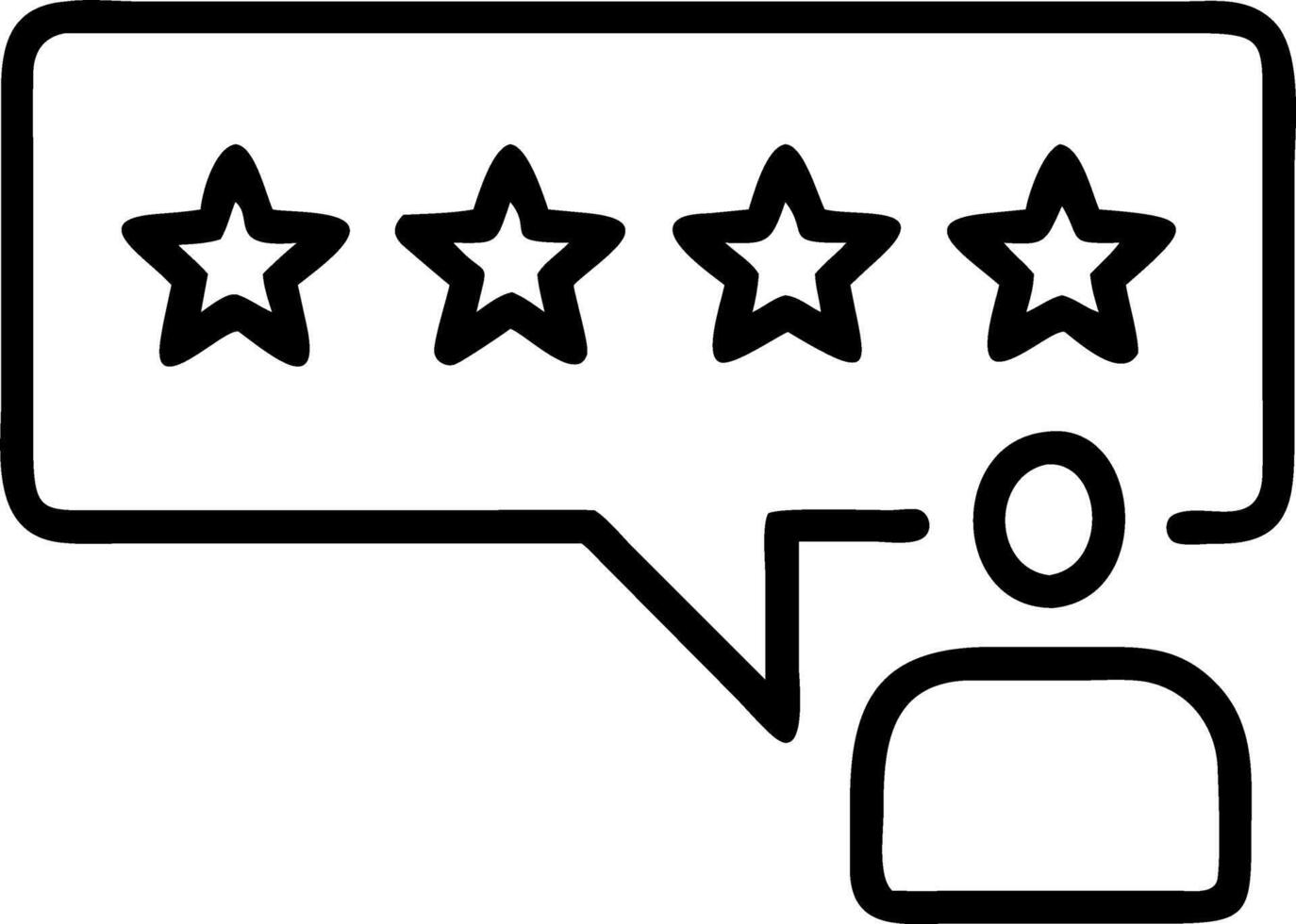 Customers rating service experiences with five star survey on online application evaluating service quality providing positive feedback and good quality reviews enhancing business Set 3 vector