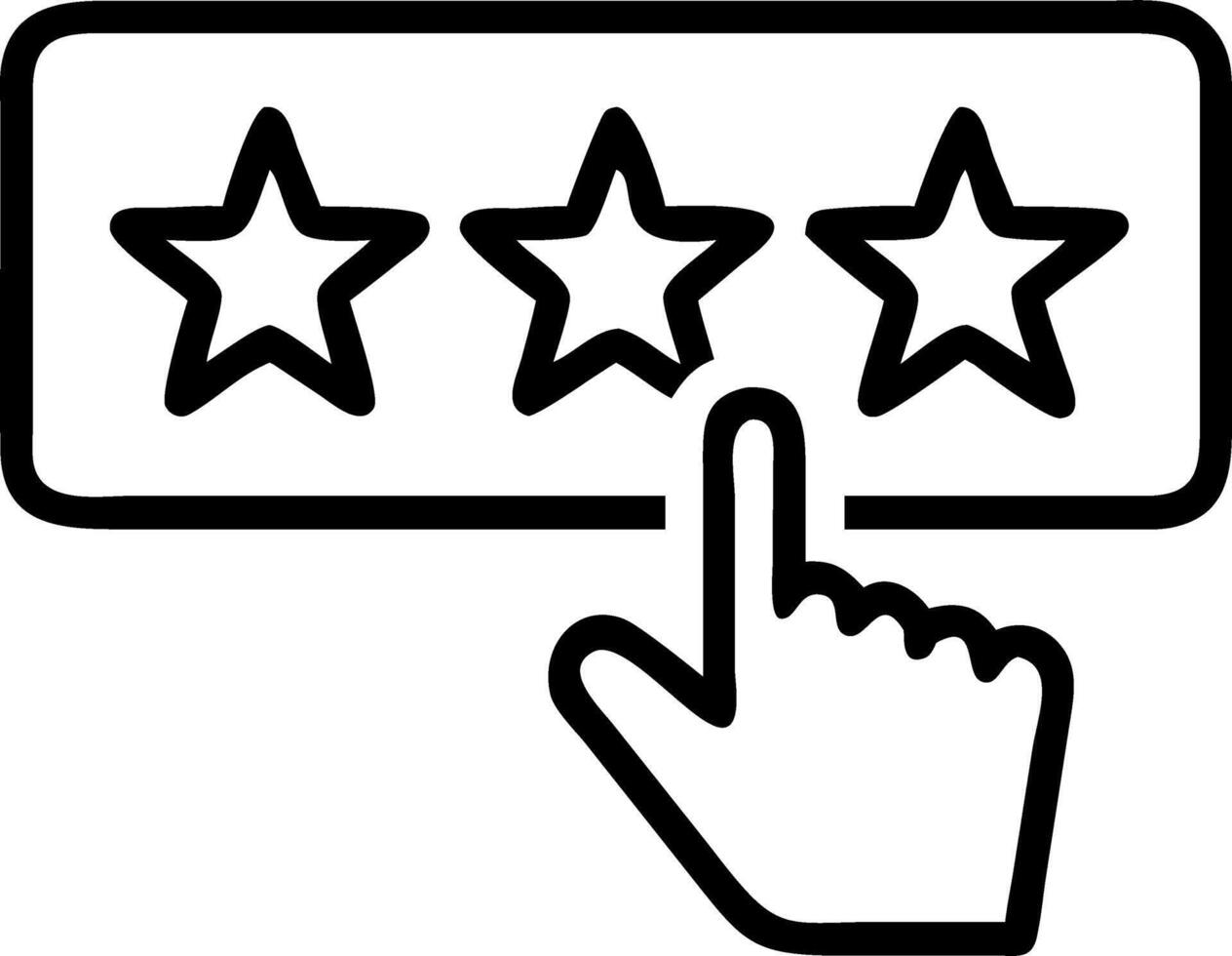 Customer rating service experiences five star survey online application evaluating service quality providing good feedback reviews enhancing business reputation vector
