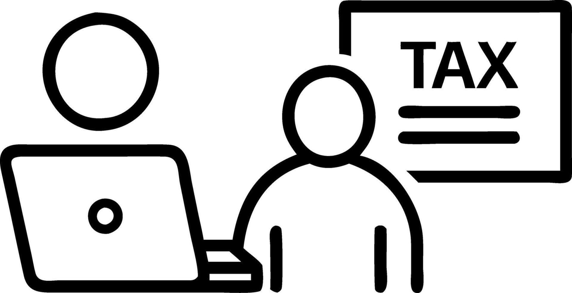 Complete personal corporate taxes with online forms connect data analysis financial insights ensure accurate tax returns reduce compliance risks vector