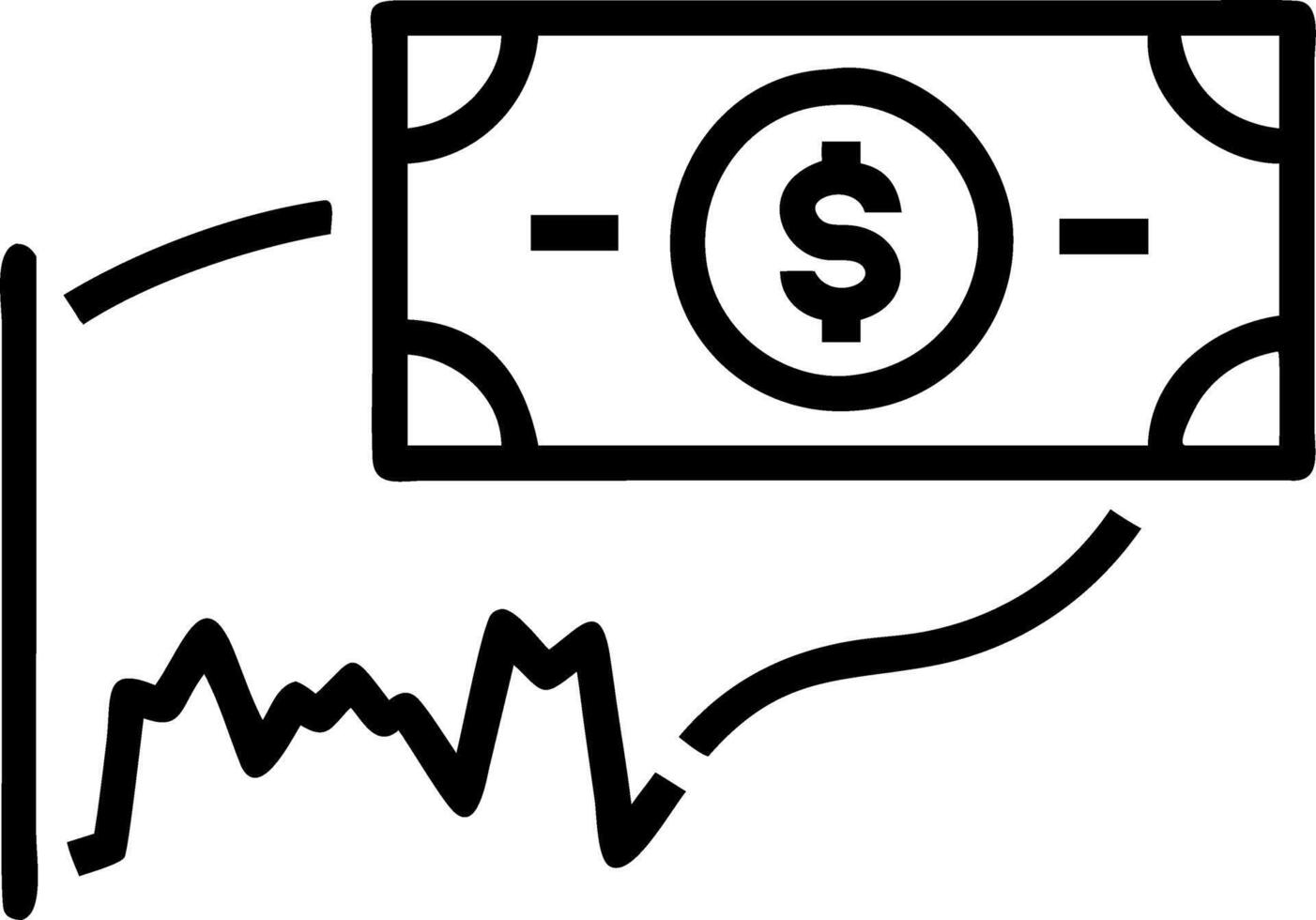 Closeup Benjamin Franklin face on USD banknote with stock market chart graph for currency exchange and global trade forex concept vector