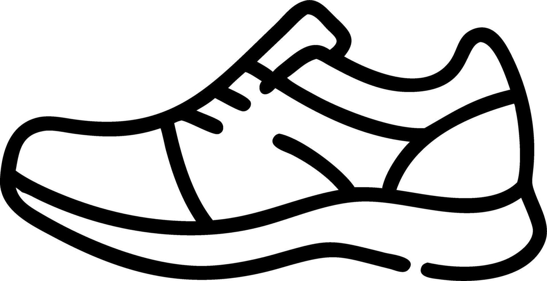 Close up of running shoes worn by to fitness woman training and jogging representing health fitness and active lifestyle pursuits vector
