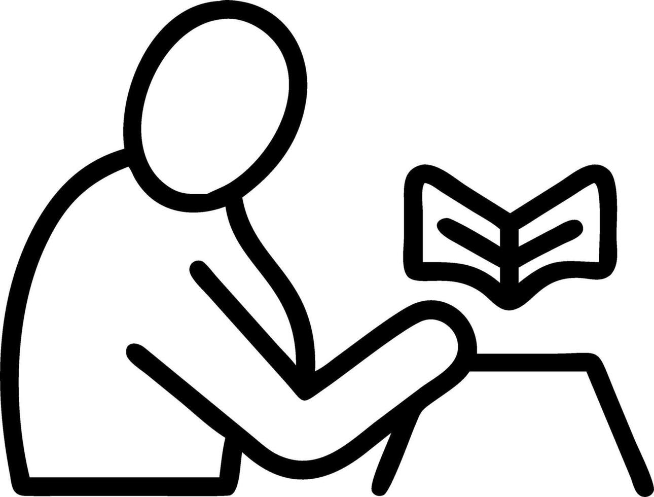 Christian man holding Bible and praying to God with hands together on wooden table symbolizing belief in goodness seeking blessings and to better life in prayer and worship concept vector