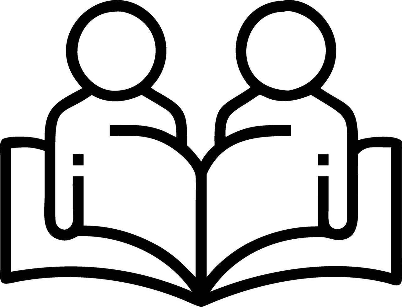 Christian couple or group reading and studying the Bible together praying at home or Sunday school at church studying the word of God concept Set 5 vector