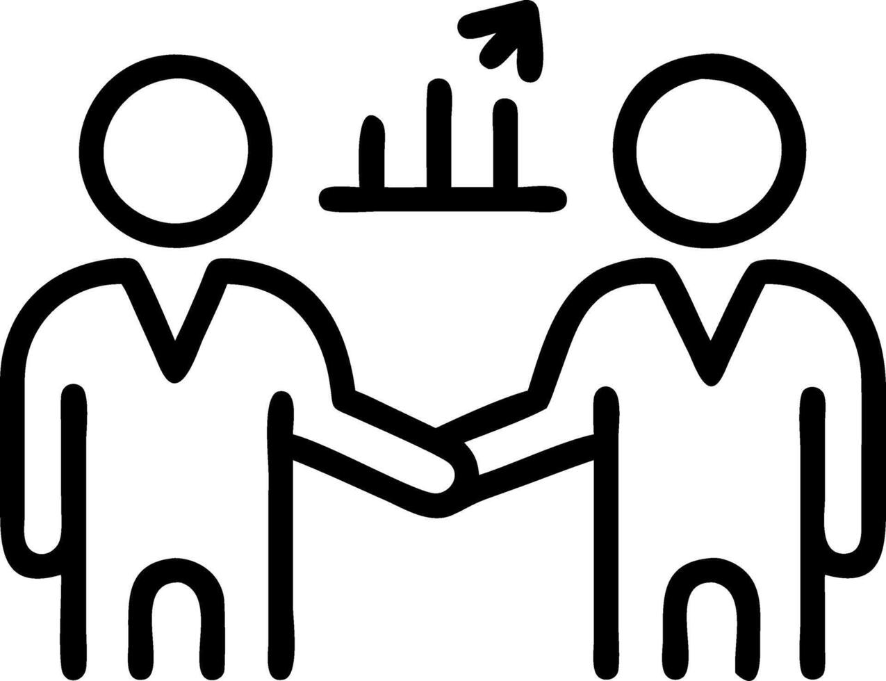 Business team deal on to stock exchange stock traders concept representing collaboration and trading activities in financial markets vector