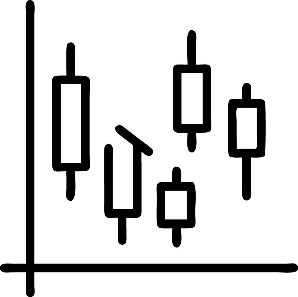 Bullish and Bearish symbols on stock market illustration with forex or commodity charts on abstract background vector