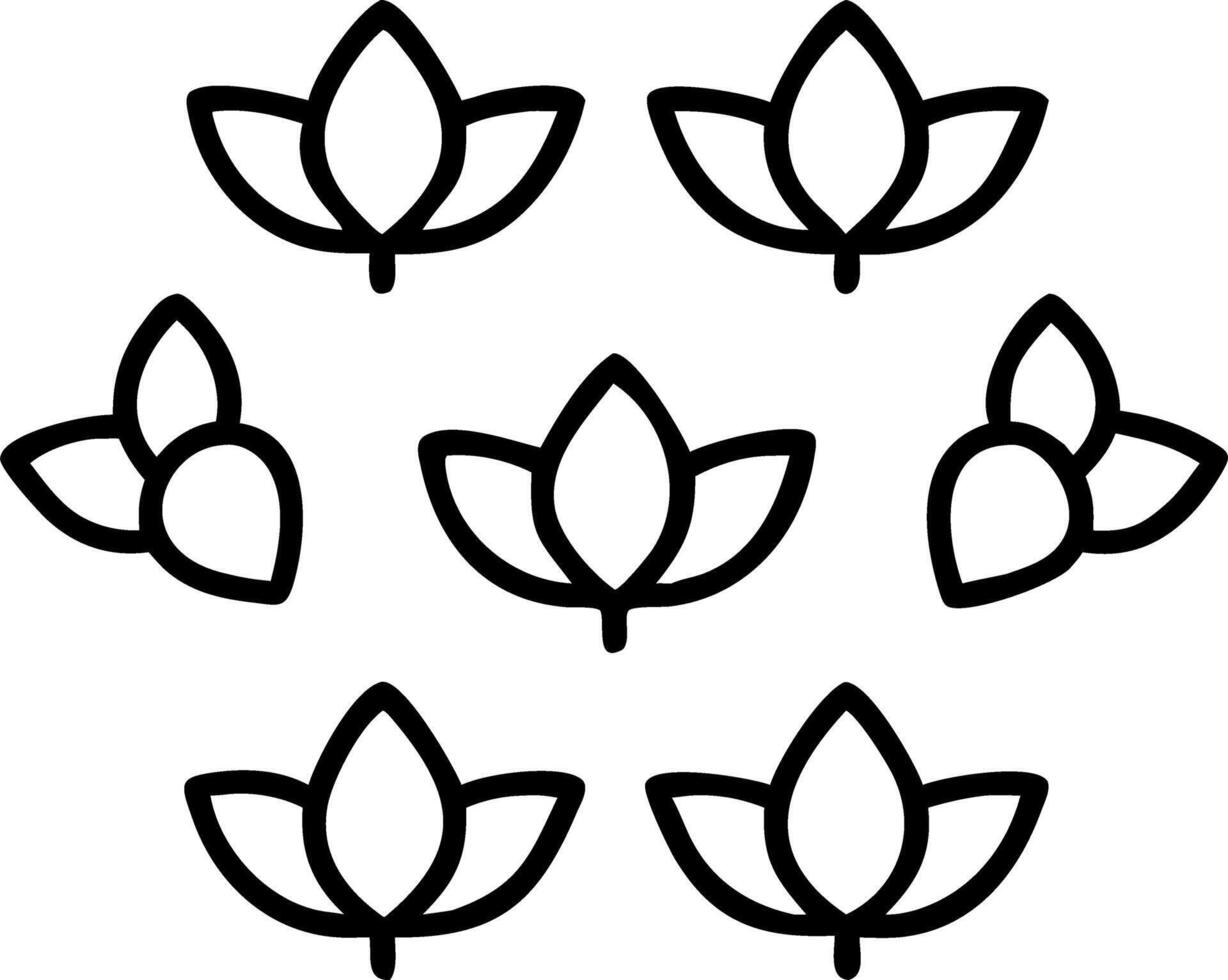 Botanical garden magnolia seamless tile pattern with various magnolia species in natural pinks on white background perfect for serene spaces Set 4 vector