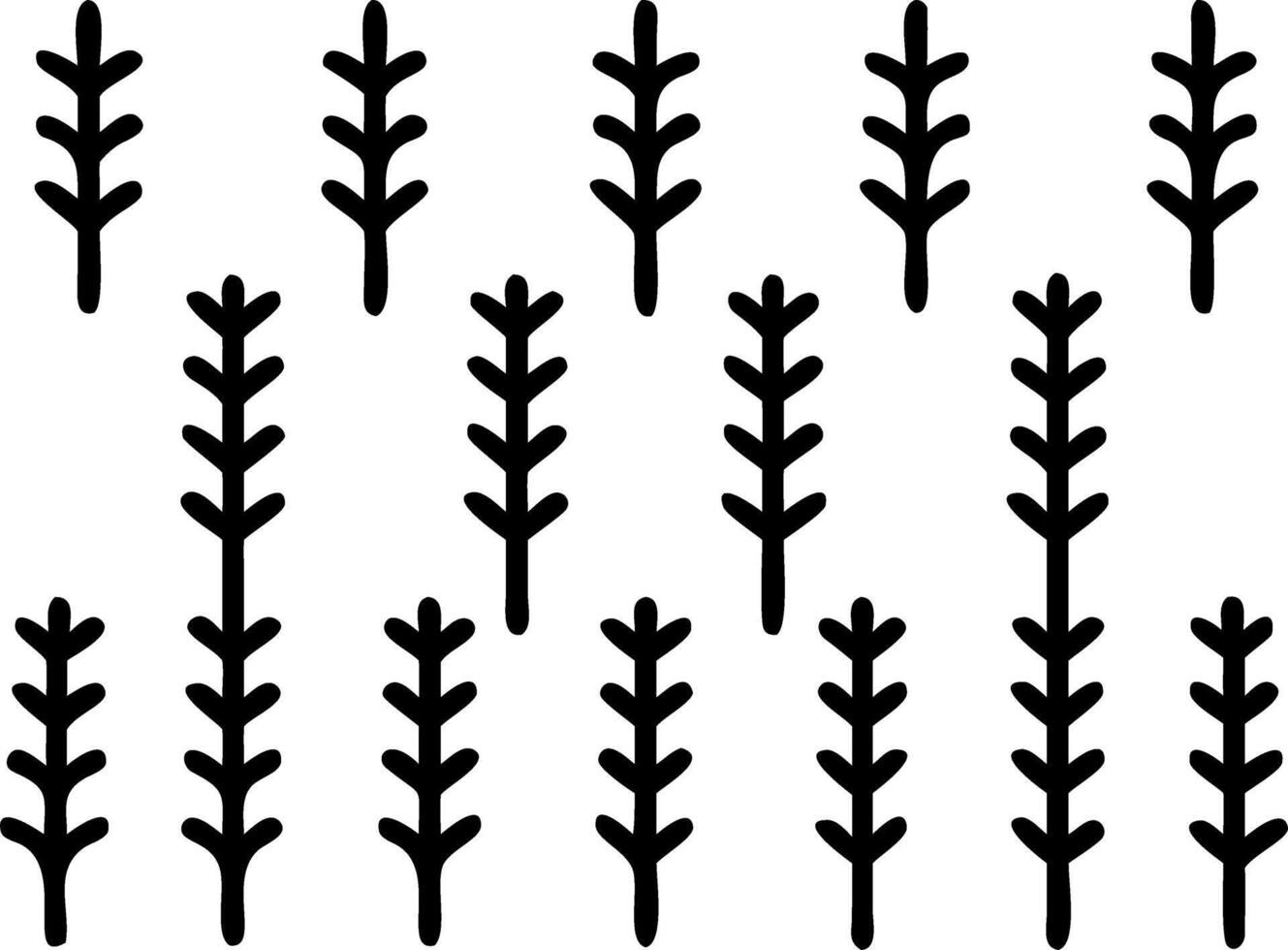 Botanical garden lavender seamless tile pattern with various lavender species in natural purples on white background perfect for serene spaces Set 6 vector