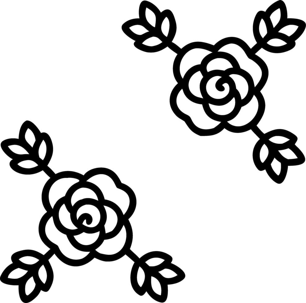 Bohemian rose seamless tile pattern with lush pink roses and intricate details on to white background ideal for eclectic spaces Set 4 vector