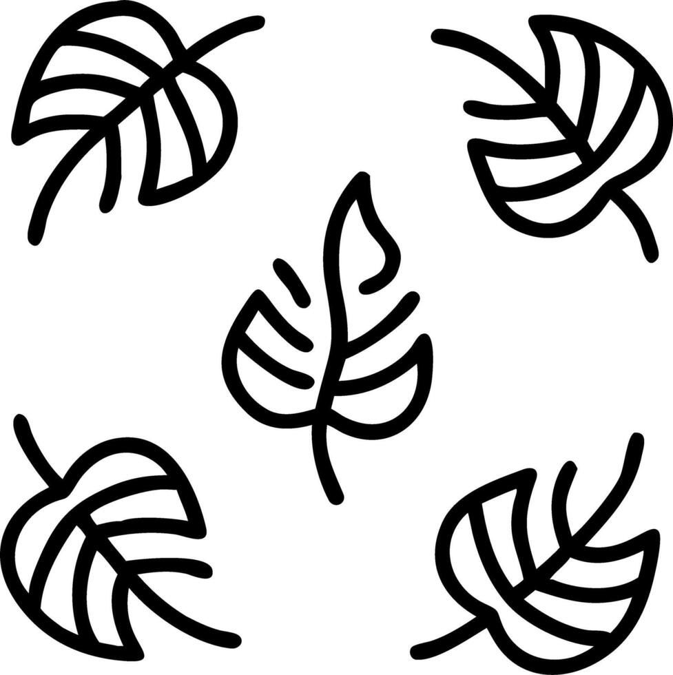 Bohemian palm leaf seamless tile pattern with vibrant green palms and intricate details on to white background ideal for eclectic spaces Set 7 vector