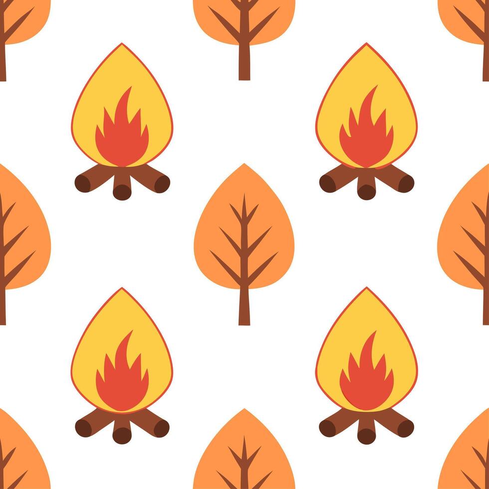 Autumn warmth seamless tile pattern with cozy blankets and golden maple leaves for inviting home decor Set 2 vector