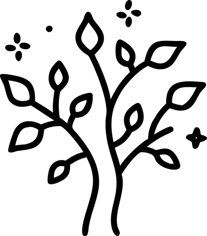 Aspen tree with shimmering leaves watercolor illustration perfect for nursery art hand drawn style on white background vector