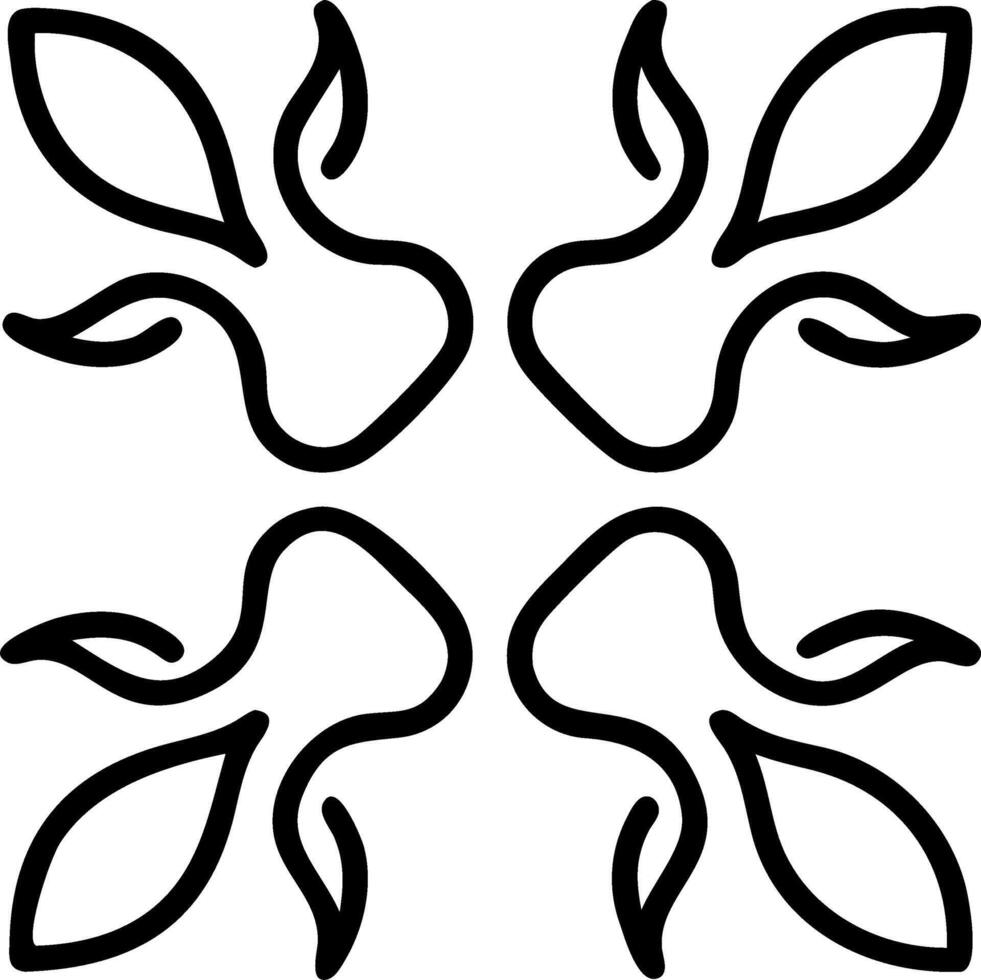 Art Nouveau sunflower seamless tile pattern with flowing lines and pastel colors ideal for elegant dining rooms Set 3 vector