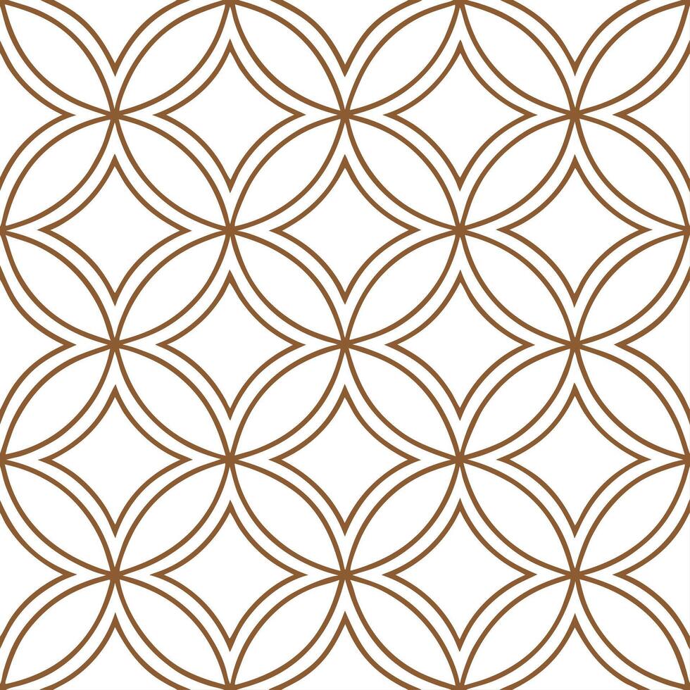 Art deco seamless pattern with metallic lines for modern luxury vector
