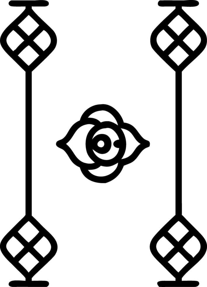 Art Deco rose seamless tile pattern with symmetrical rose motifs and gold accents for luxurious interiors Set 6 vector