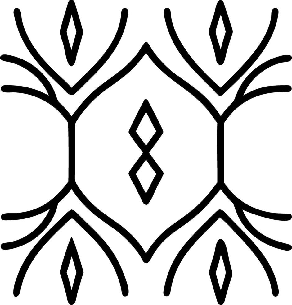 Art Deco lavender seamless tile pattern with symmetrical lavender motifs and gold accents for glamorous interiors Set 6 vector