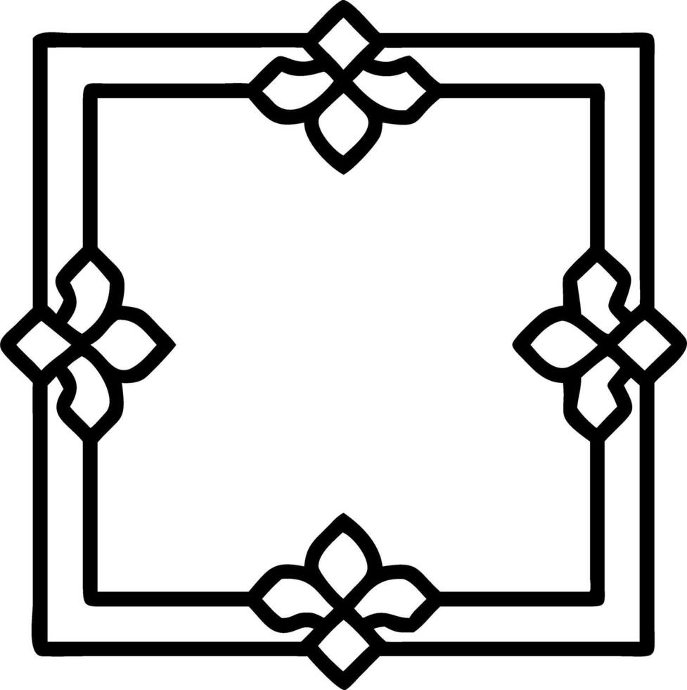 Art Deco garden flowers seamless tile pattern with geometric floral shapes and gold accents for luxurious interiors Set 9 vector
