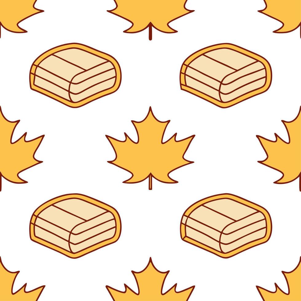 Winter warmth seamless tile pattern with hot cocoa and snowflakes for cozy kitchen decor Set 3 vector