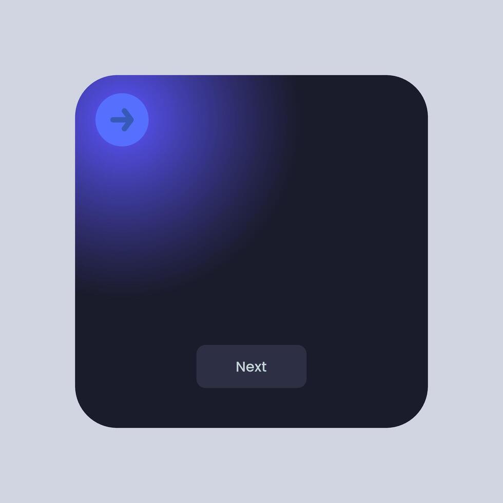 Colorful square user interface. Pop up window with next text. vector