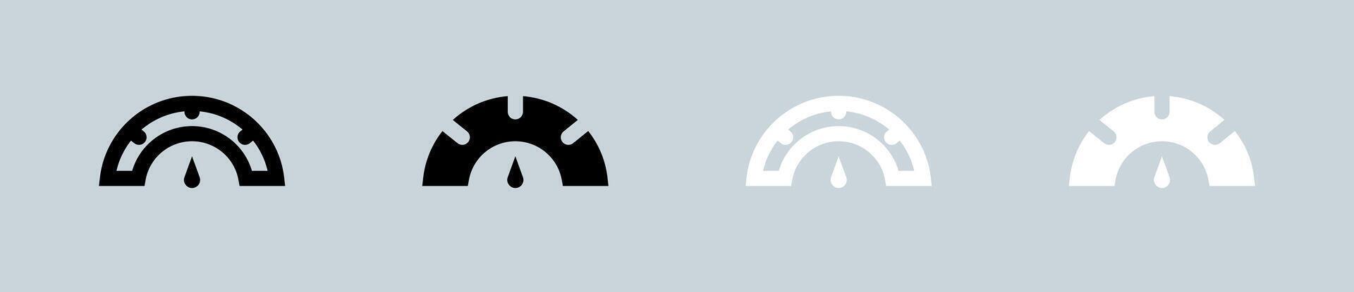 A set of four different shapes of a boat vector