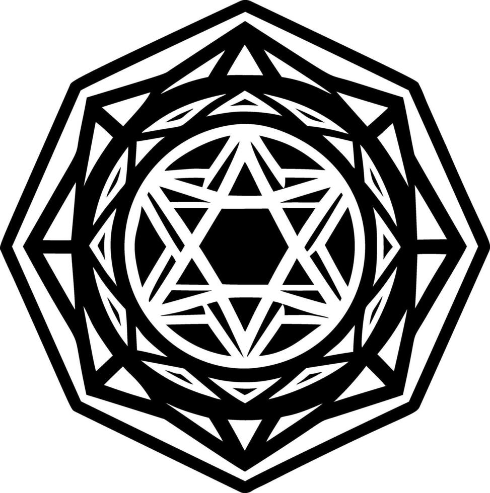 A filled style icon of dodecahedron symbol vector