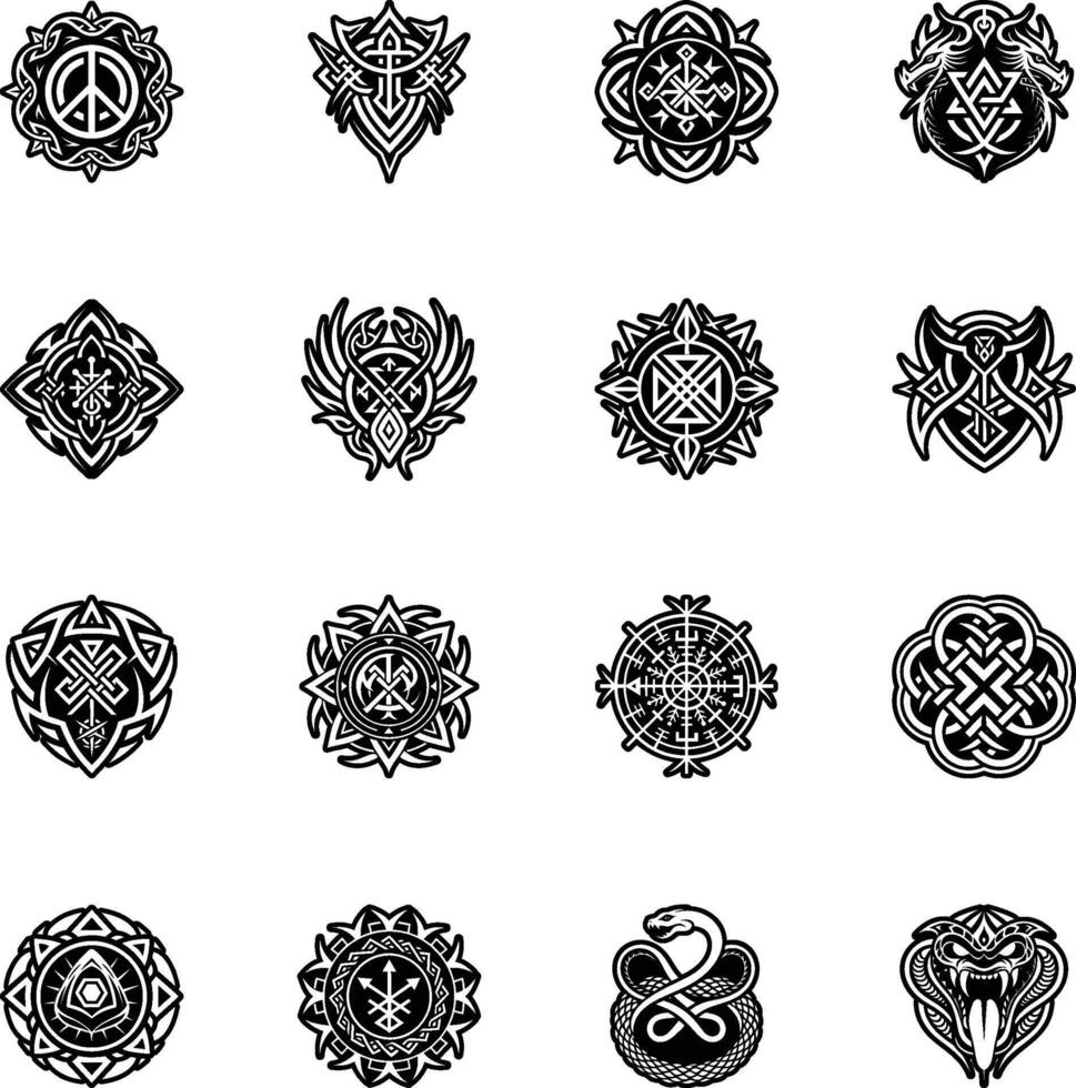 Astral projection symbol icon in glyph style vector