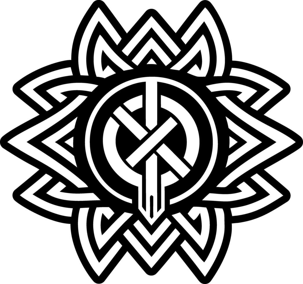 Destruction tattoo icon in filled style vector