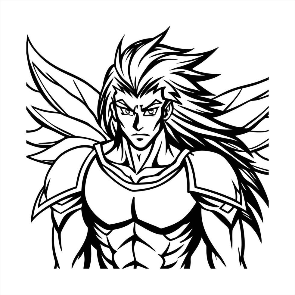 Angel Warrior Vectors