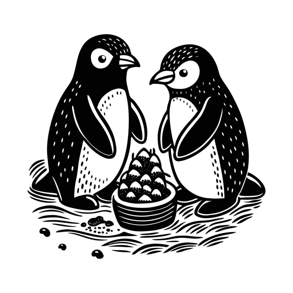 テネシー野郎2 原画penguin art2 テネシー野郎2 原画penguin art2 Killer Penguin (Blue Fang