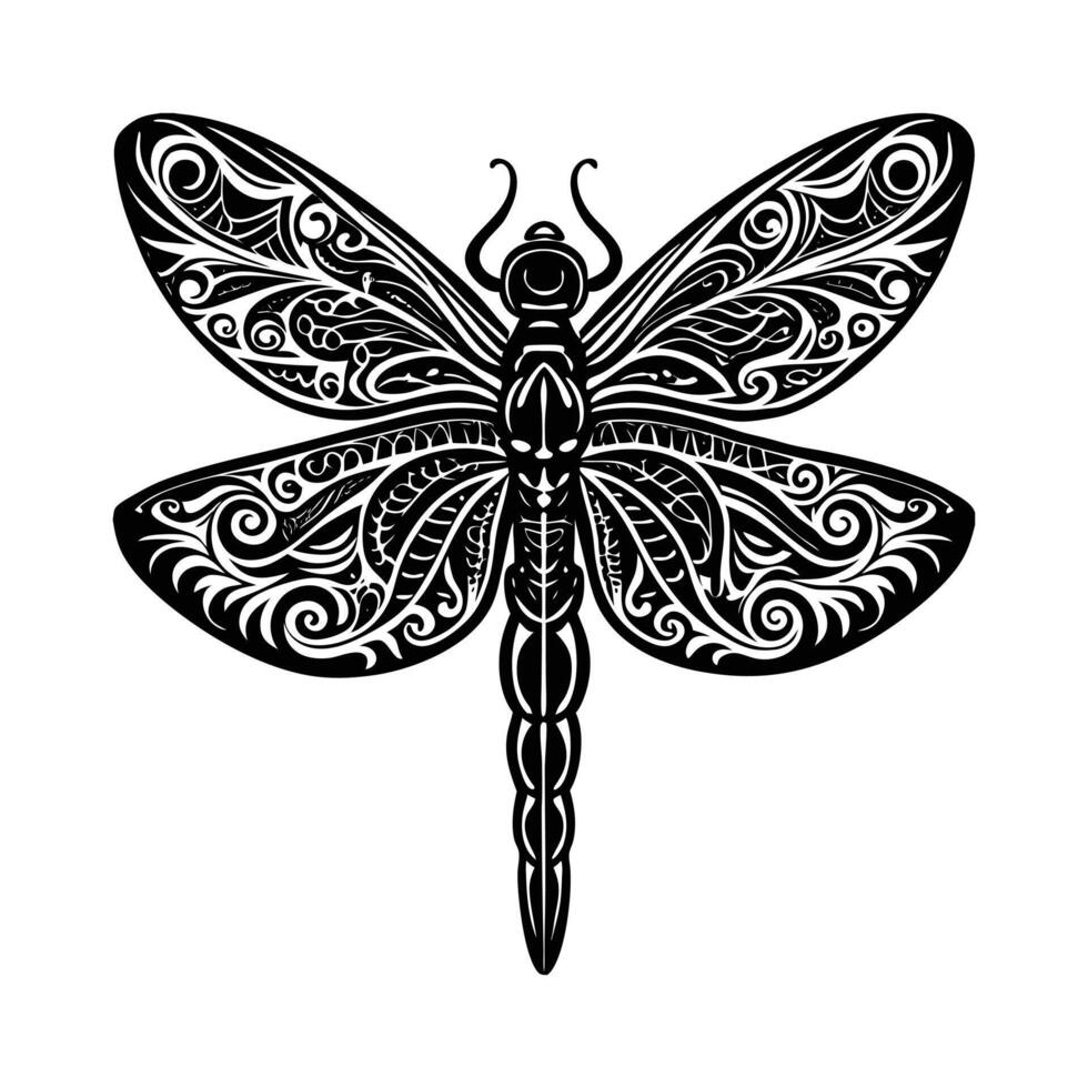 Dragonfly Ornamental Vectors