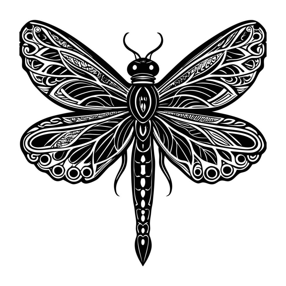 Dragonfly featuring Vectors