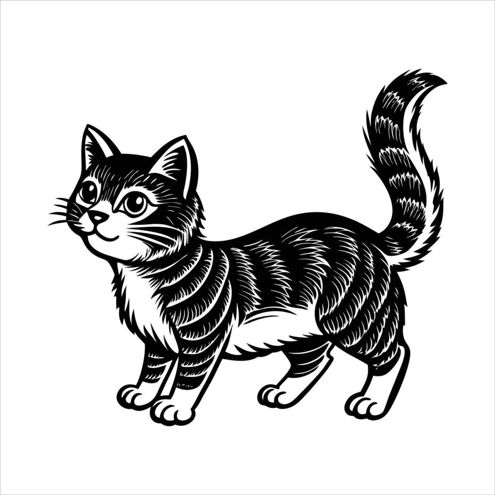 Munchkin Cat svg vector