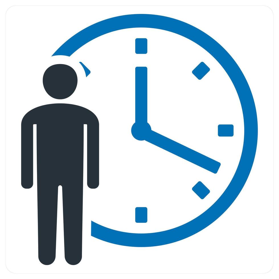 Time Management icon concept vector