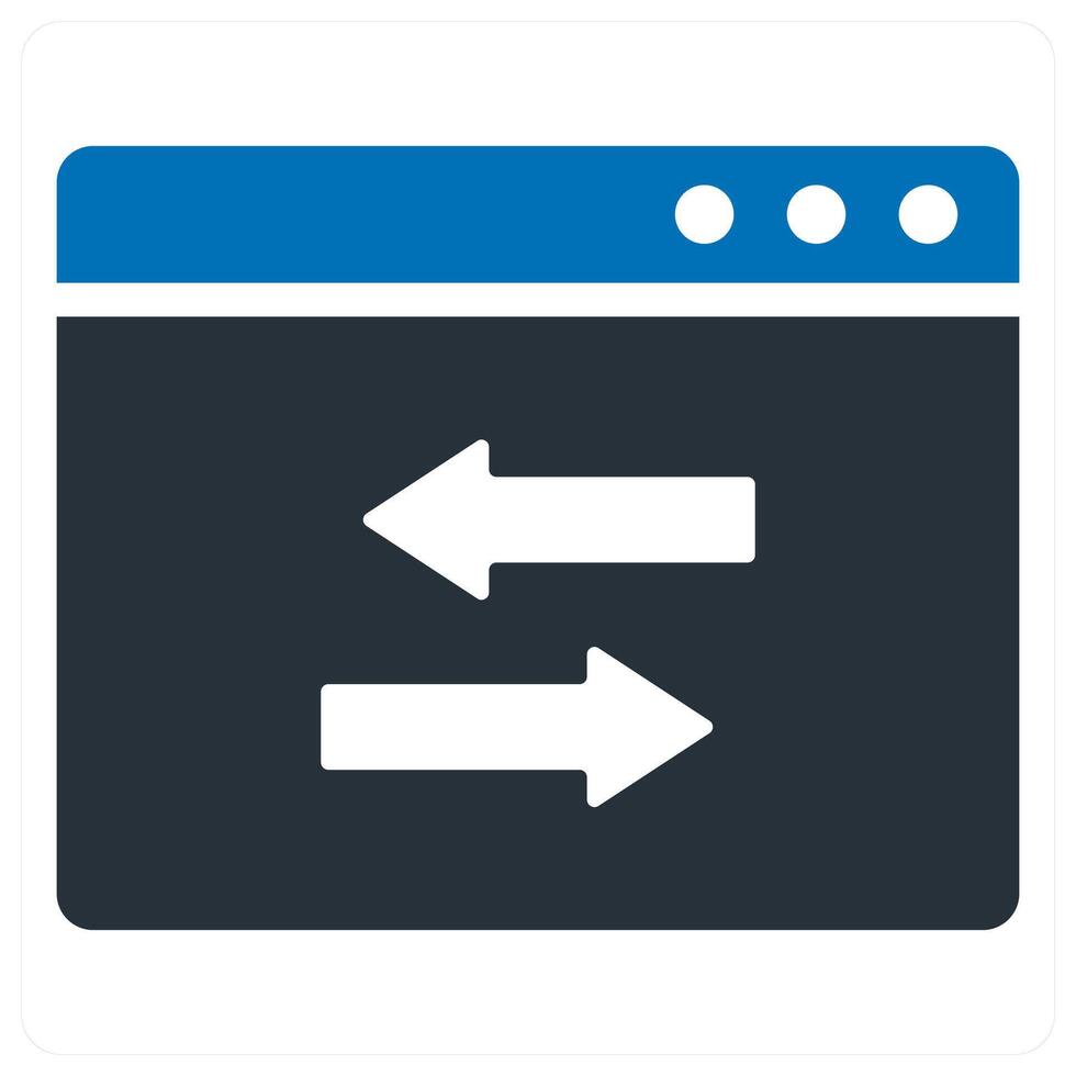 Page Sync icon concept vector