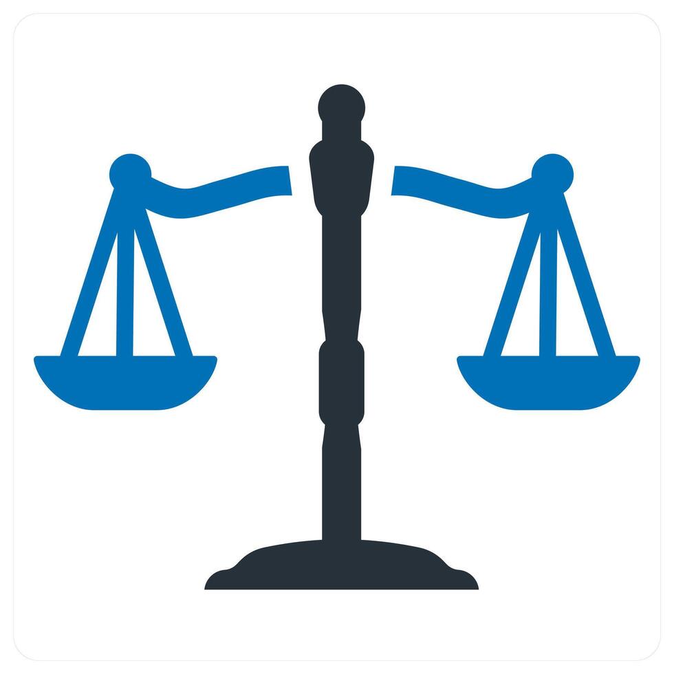 Balance icon concept vector