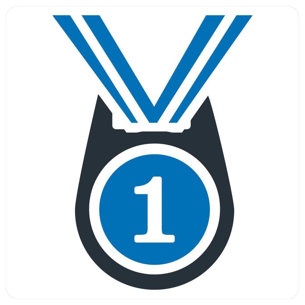 Medal icon concept vector