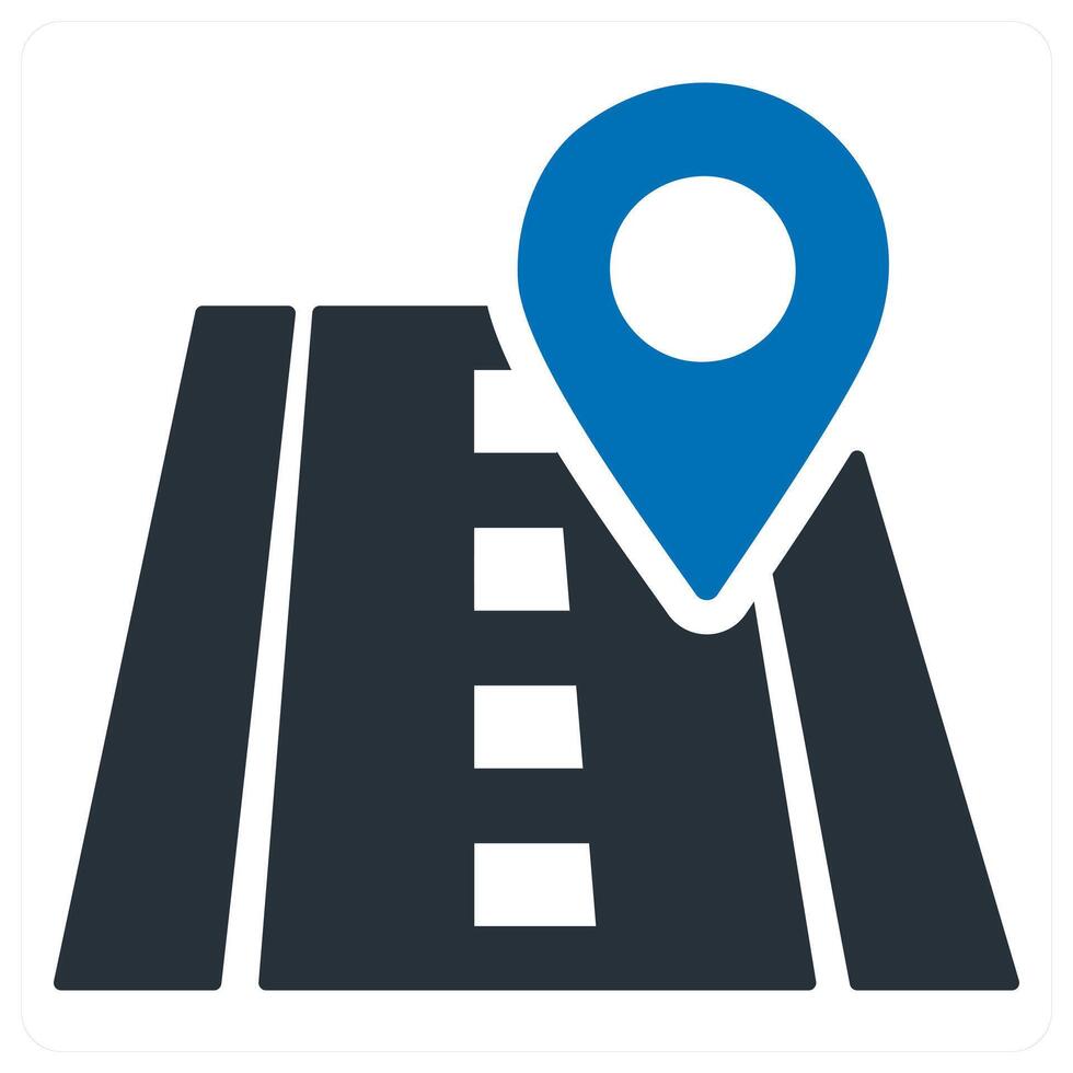Road icon concept vector