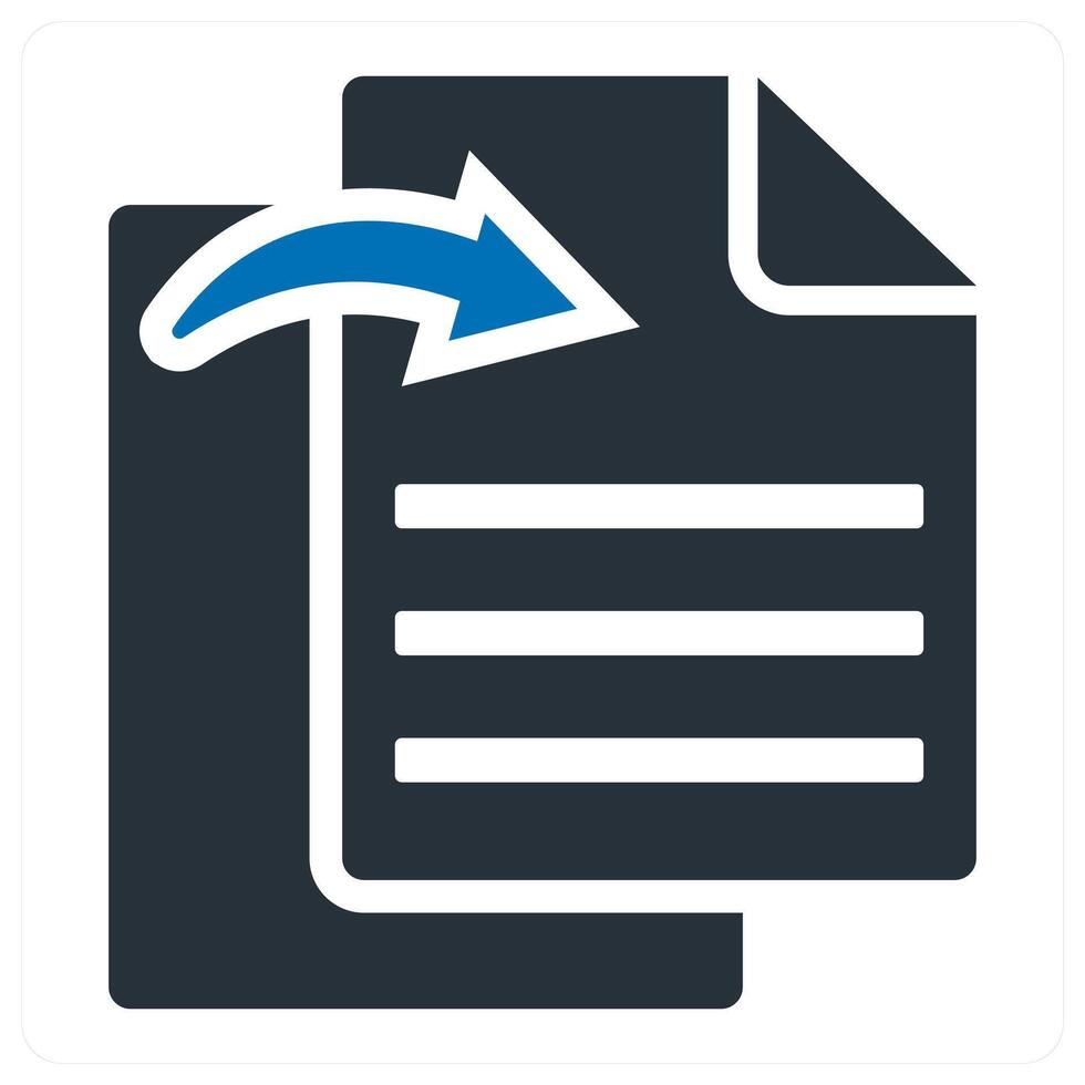 File Transfer icon concept vector
