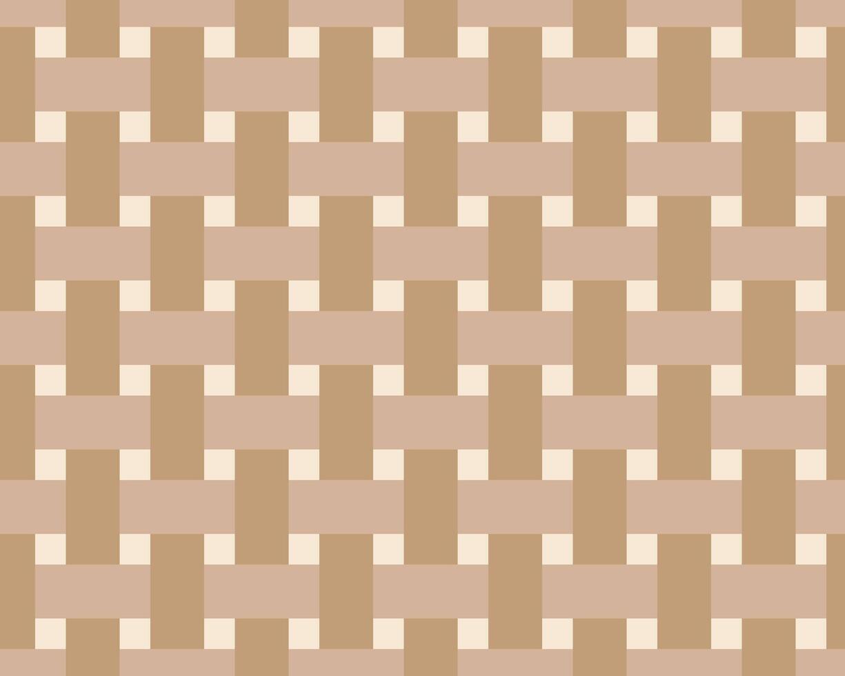 Rattan flat seamless pattern. Texture of the weave. vector