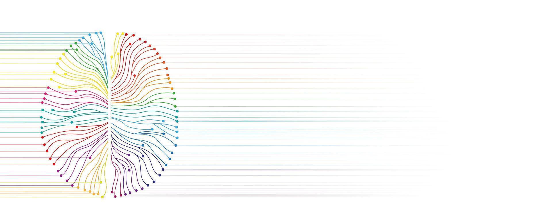 Artificial Intelligence Technology Bridging the Gap Between Data and Insight vector