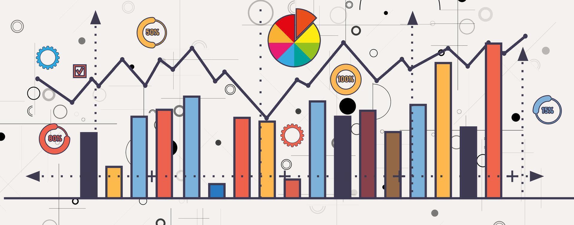 Transforming Business Landscapes Through Financial Technology and Comprehensive Analytical Approaches vector