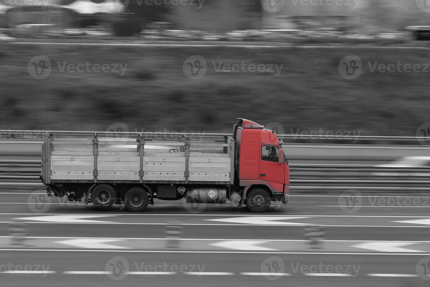 car, truck, vehicle, red, road, highway, panning, technology, automot photo