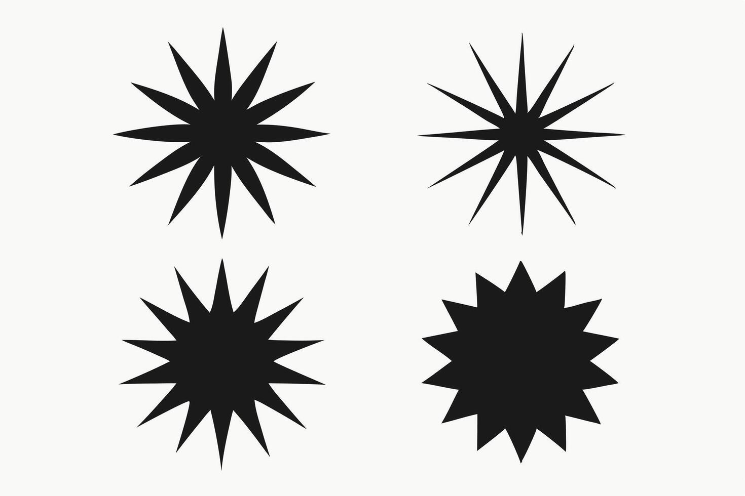A Starburst Icons for Graphic Design vector